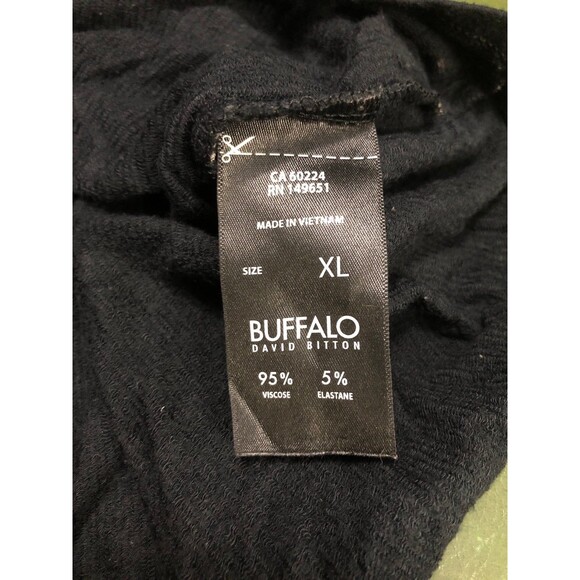 Women’s Stars in the Night Buffalo by David Bitton Blouse, Popover Tunic Top XL - Picture 6 of 6